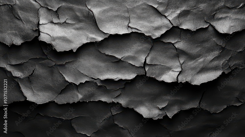 Dark Cracked Paper Texture Dark Cracked Paper Texture