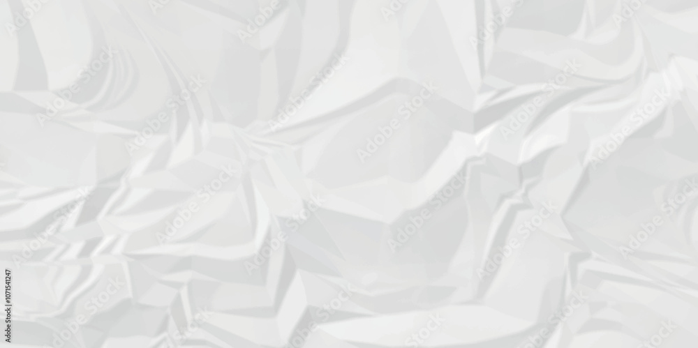 Obraz premium White crumpled paper texture. White wrinkled paper texture. White paper texture. White crumpled and top view textures can be used for background of text or any contents.