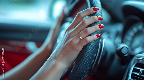 Closeup Photo of Hand on St...