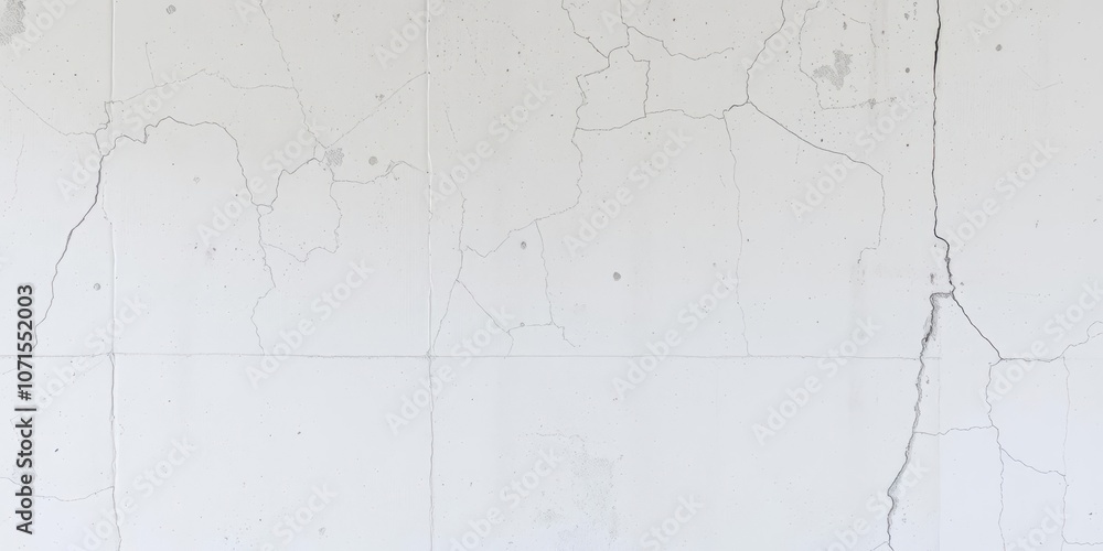 Fototapeta premium White concrete wall texture background with rough surface and industrial look, white, minimalistic