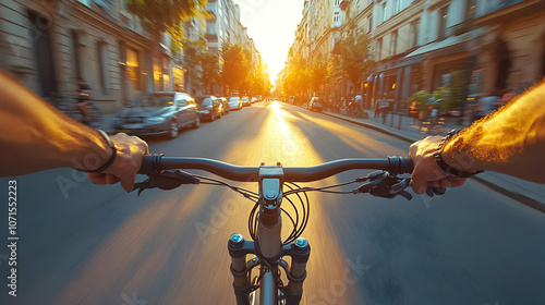 First Person View of a Bike...