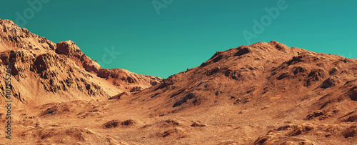 Planet mars illustration, o...