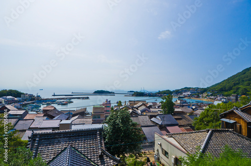 Tomonoura old town in Hiroshima prefecture, Chugoku, Japan.