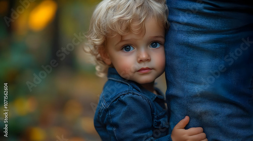 Little Boy with Blue Eyes i...