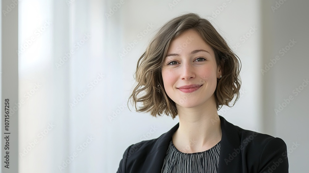 Professional Portrait of Smiling Business Woman Professional Portrait of Smiling Business Woman