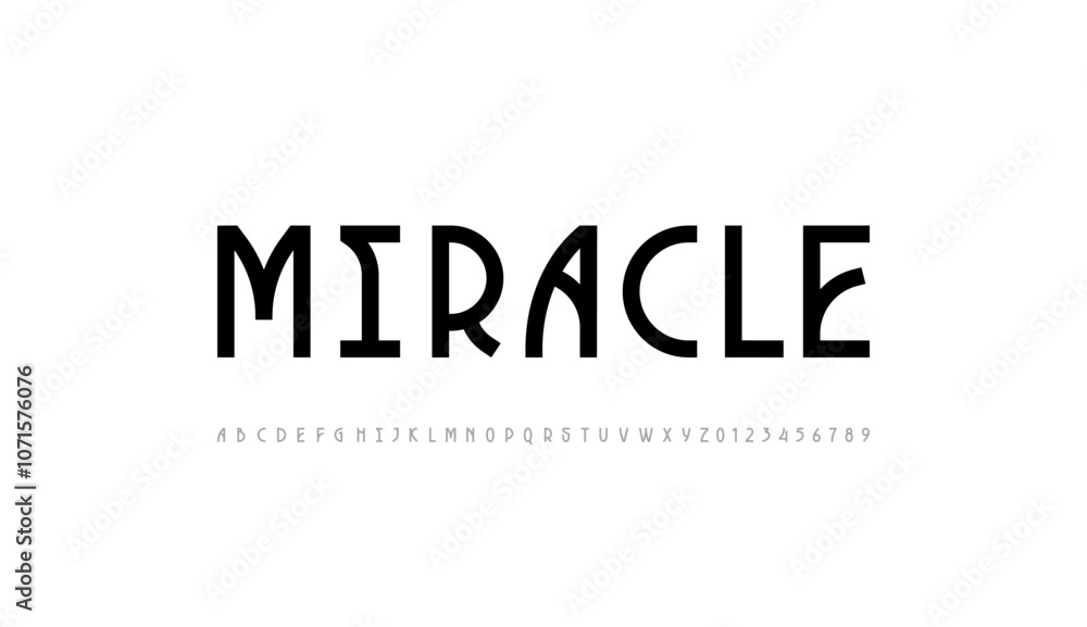 Modern font uppercase alphabet made modern style, trendy letters from A to Z and numbers from 0 to 9, vector illustration 10EPS Modern font uppercase alphabet made modern style, trendy letters from A to Z and numbers from 0 to 9, vector illustration 10EPS
