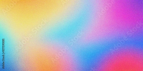 Colorful blue and purple gradient background, grainy noise texture gradient