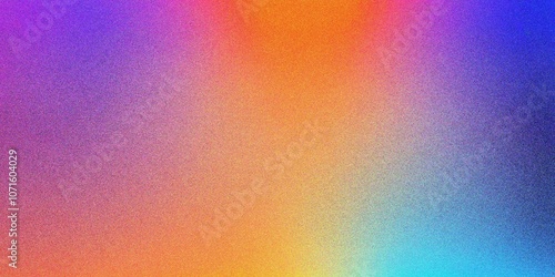 Colorful blue and purple gradient background, grainy noise texture gradient