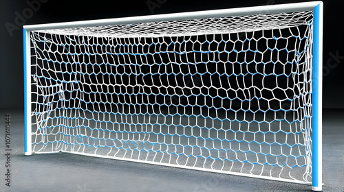 Soccer Goal 3D Render