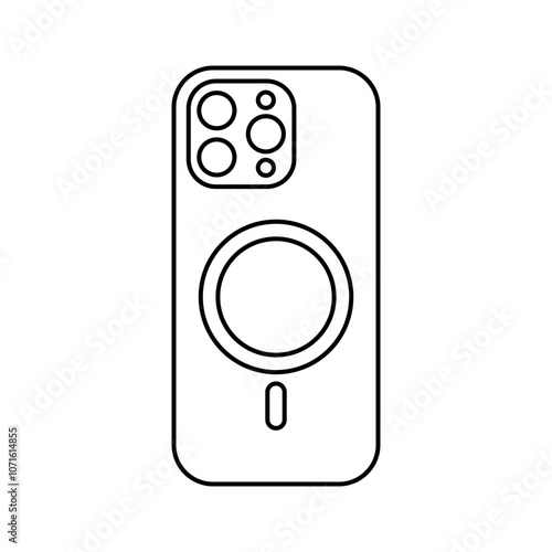 Case Magnetic Charger Icon For Logo And More