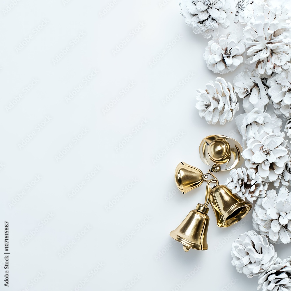 christmas decoration on a white background christmas decoration on a white background
