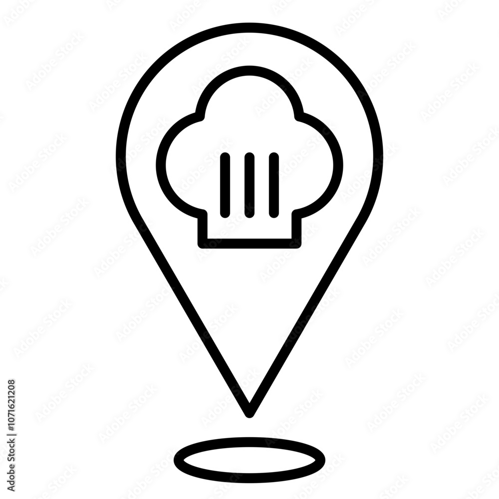 Restaurant Location Maps Icon Restaurant Location Maps Icon