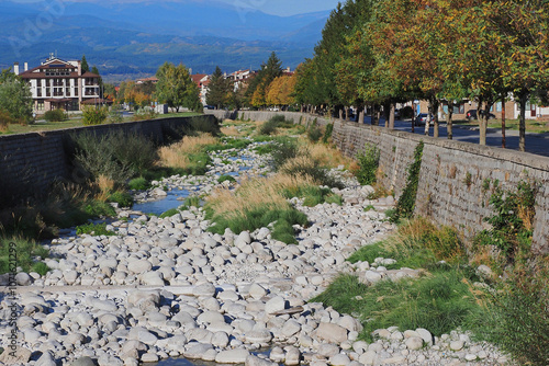 The Glazne river in October photo