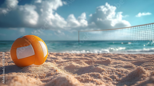 Volleyball on the Beach wit...