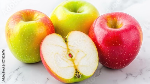 the delicious benefits of eating fresh apples for a healthy lifestyle photo