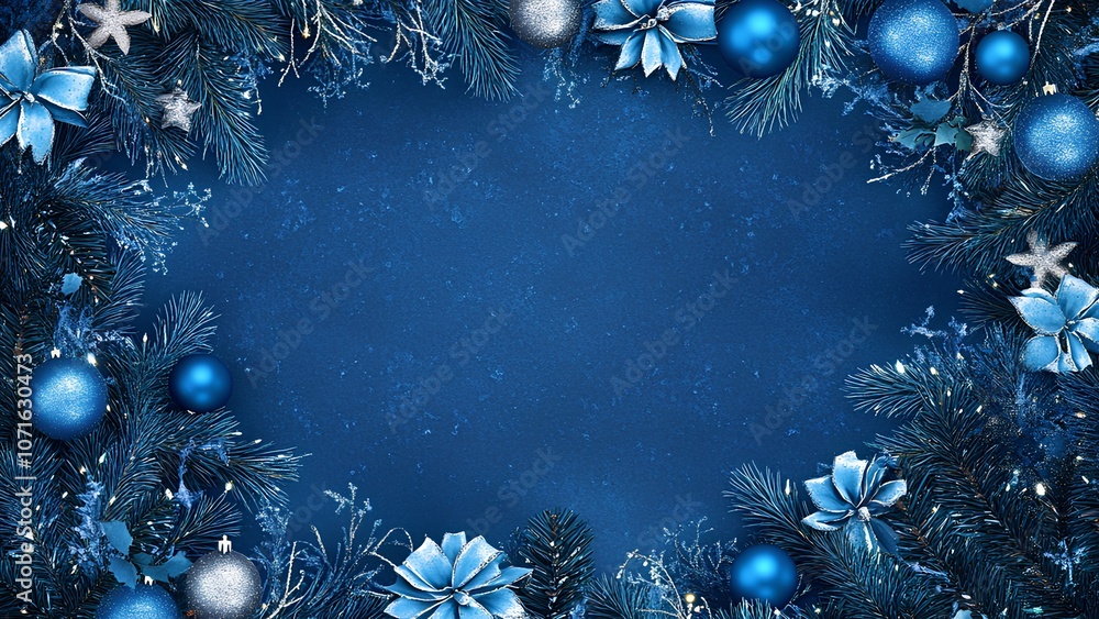 blue christmas background with snowflakes blue christmas background with snowflakes