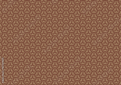 Wallpaper Mural Geometric brown line pattern abstract art background Torontodigital.ca