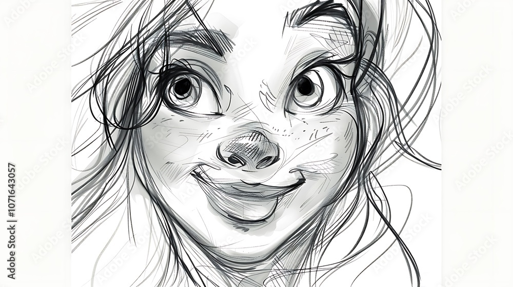 Human faces with different background with new sketch Human faces with different background with new sketch