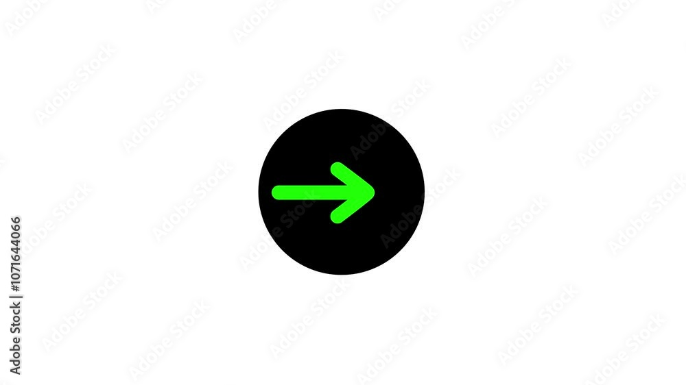 Right directional arrow loop animation. right arrow animation. Right directional arrow loop animation. right arrow animation.