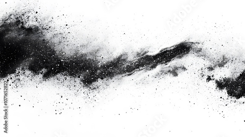 Black white grainy background noise texture grunge gradient banner header, abstract poster cover backdrop design