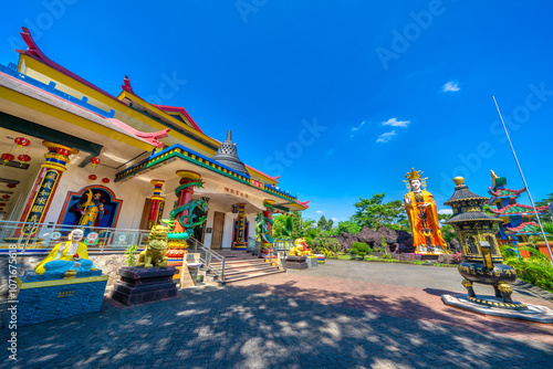 Vajra Bumi Kertanegara Vihara, is a Vajrayana or Tantrayana monastery, which derives from Mahayana, is the school most closely associated with Tibetan Buddhism. photo