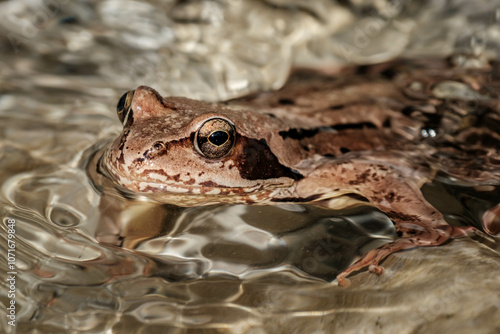 Stream frog photo