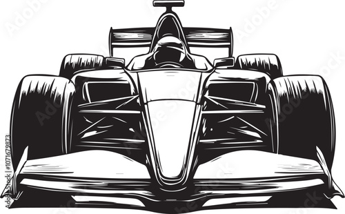 racing car illustration