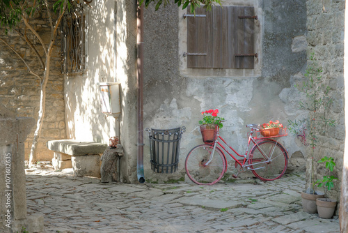 Streets of Groznjan, Istria