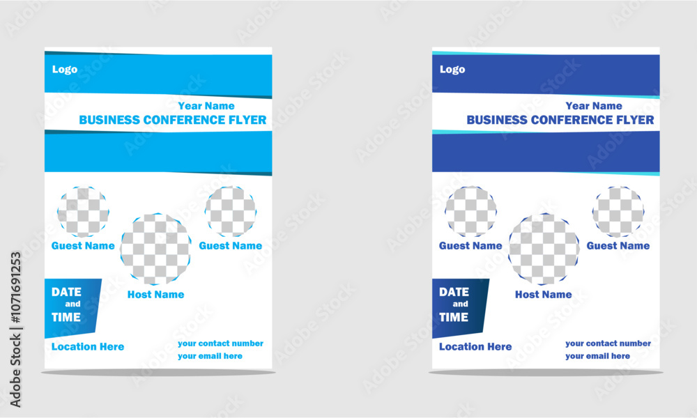 Unique business conference flyer design Unique business conference flyer design