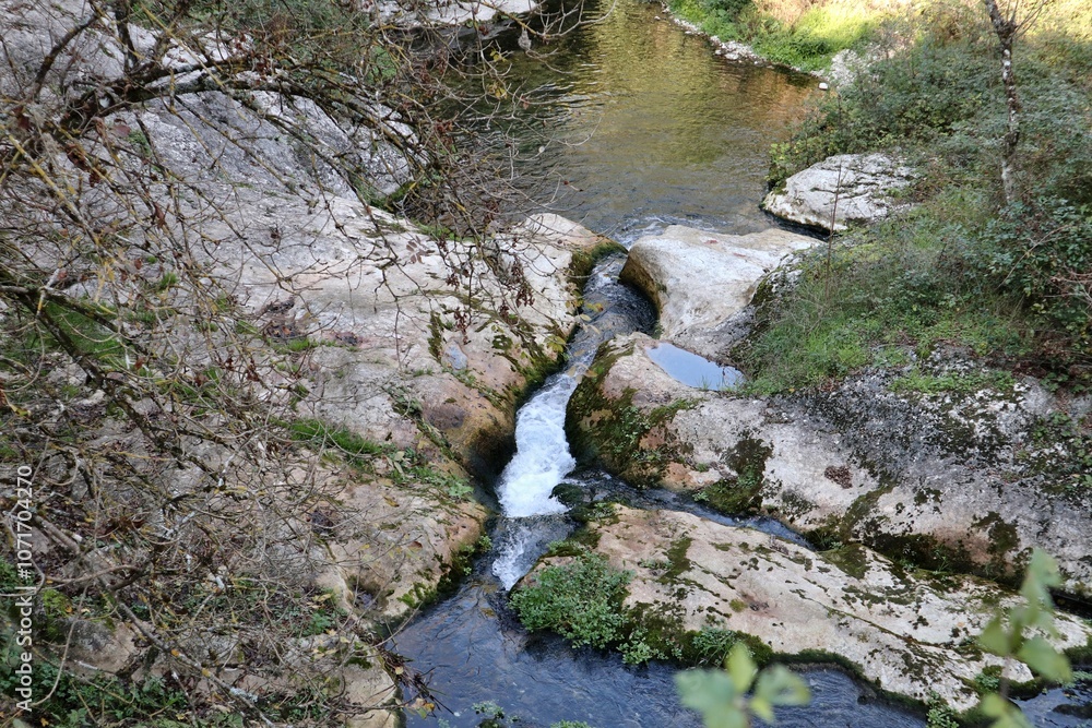 Carpinone - Rapida del Torrente Carpino dal ponticello