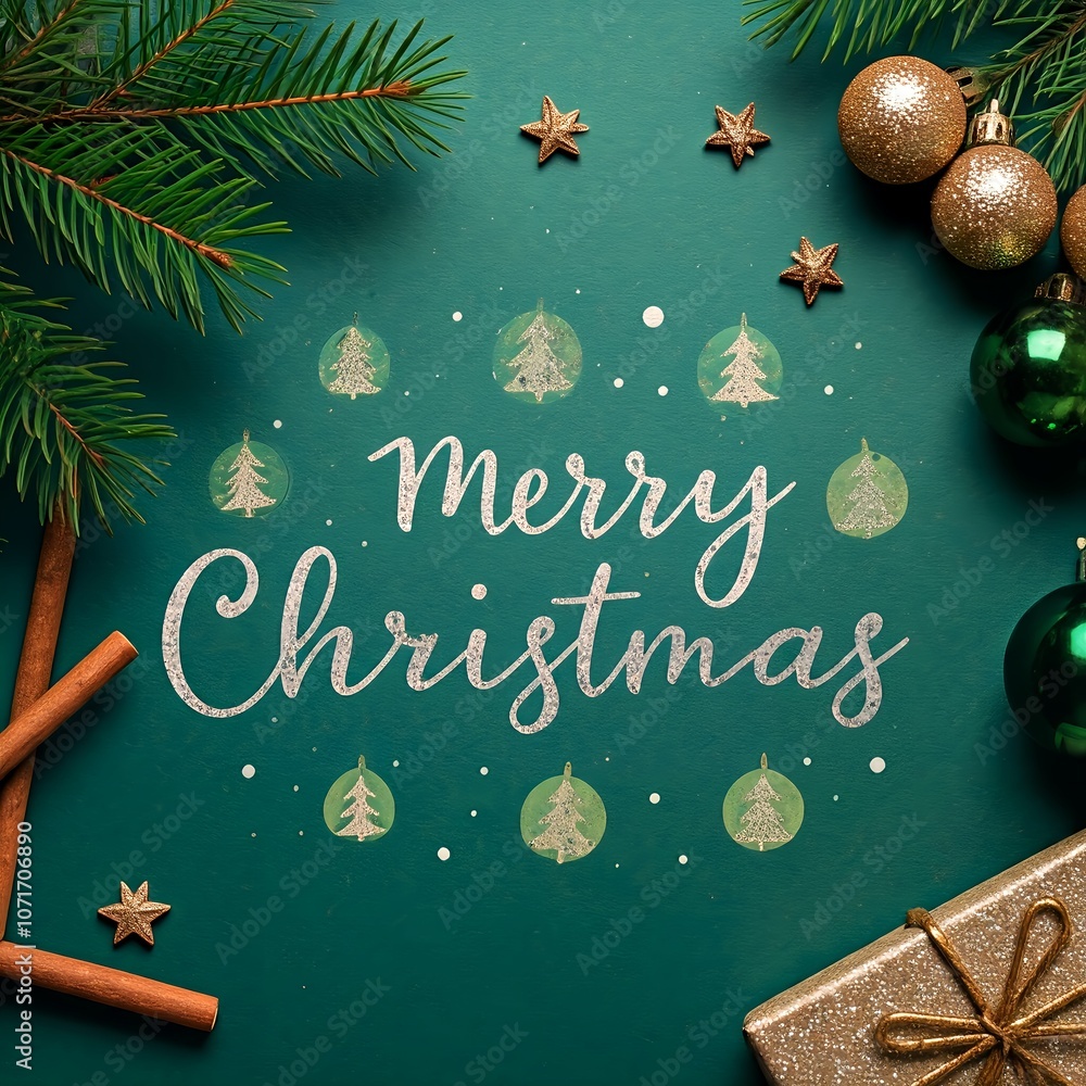 Fototapeta premium Merry Christmas