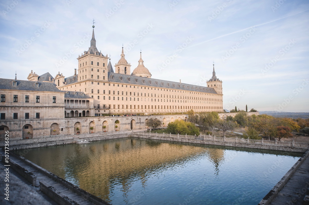 Fototapeta premium escorial castle in spain