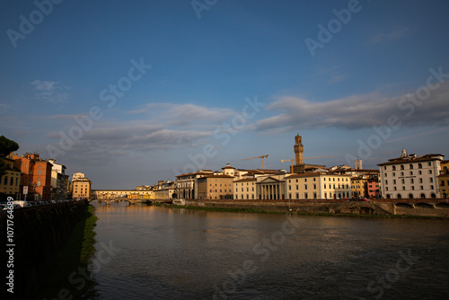 Panorama of buildings and architecture of Florence