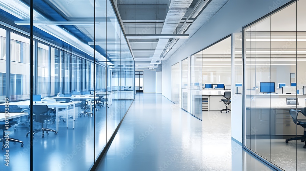 Fototapeta premium A collaborative workspace featuring HRM software to streamline employee training. 