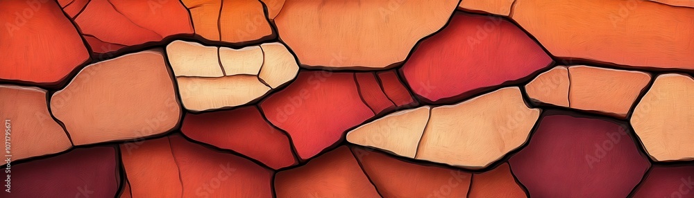 Abstract digital painting of canyon walls, layered earthy reds and browns, dynamic textures, contemporary wilderness Abstract digital painting of canyon walls, layered earthy reds and browns, dynamic textures, contemporary wilderness