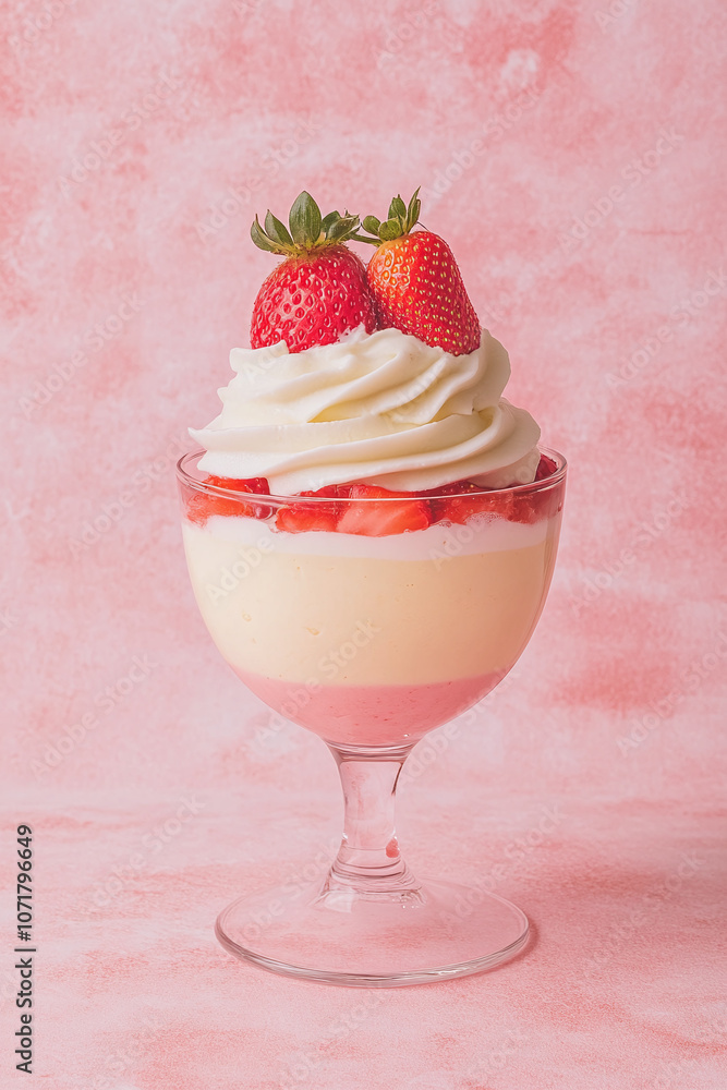 Strawberry Parfait with Whipped Cream: A Sweet and Tart Delight Strawberry Parfait with Whipped Cream: A Sweet and Tart Delight