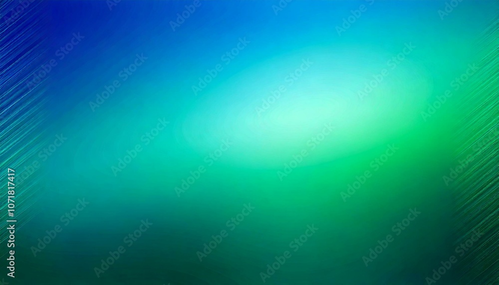 Fototapeta premium Green and blue gradient blur background Vector light, teal, aqua, turquoise color
