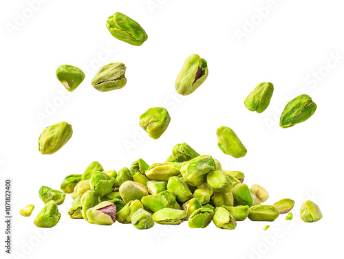 Wallpaper Mural a pile of green peanuts Torontodigital.ca