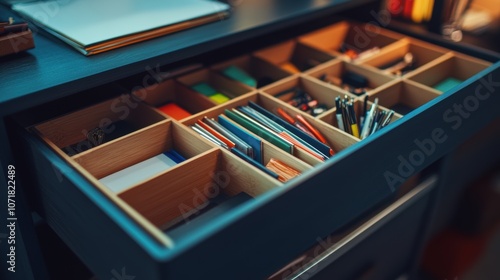 Organized Drawer. photo