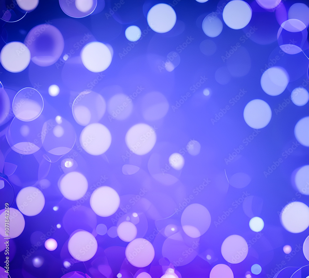 Green bokeh background with blue bokeh effect defocused lights on dark background.generative ai Green bokeh background with blue bokeh effect defocused lights on dark background.generative ai