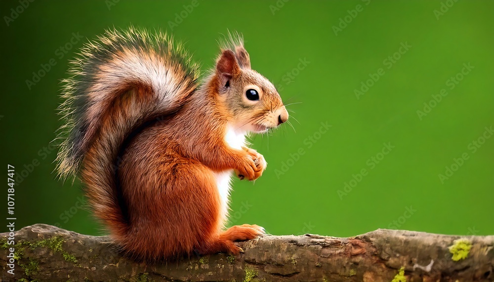 Fototapeta premium Squirrel in garden