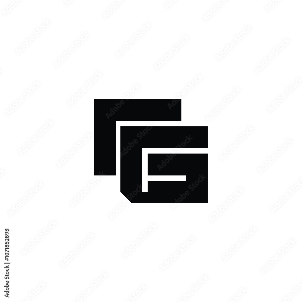 FG monogram logo design letter text name symbol monochrome logotype alphabet character simple logo FG monogram logo design letter text name symbol monochrome logotype alphabet character simple logo