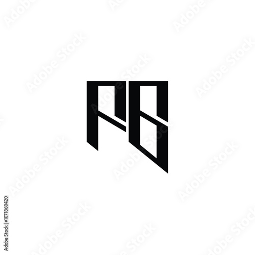 FG monogram logo design letter text name symbol monochrome logotype alphabet character simple logo