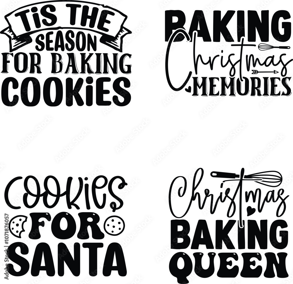 Fototapeta premium Christmas Pot Holder T shirt Designs