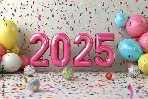 Pink Balloons Forming 2025 ...