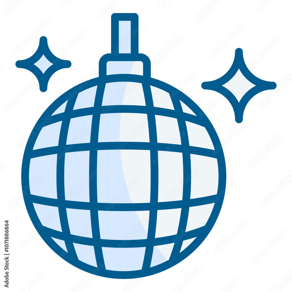 Disco Ball Icon Element For Design Disco Ball Icon Element For Design