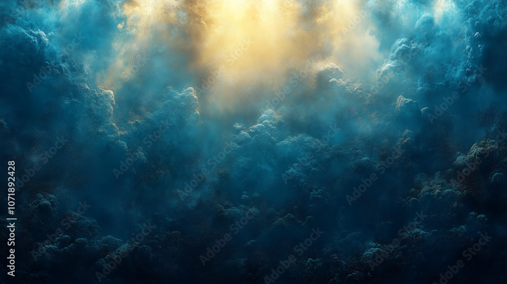 Fototapeta premium Argentina flag theme watercolor cloud background