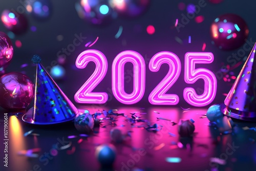 Neon 2025 New Year's Eve Ce...