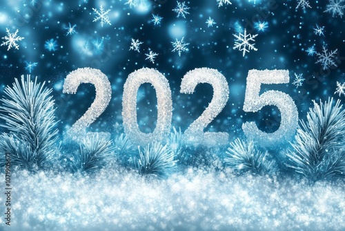Snowy 2025 New Year's Greet...