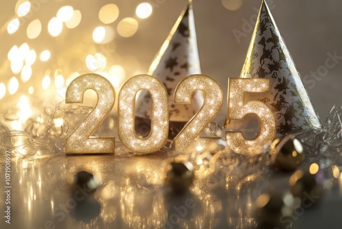 Illuminated Golden 2025 wit...